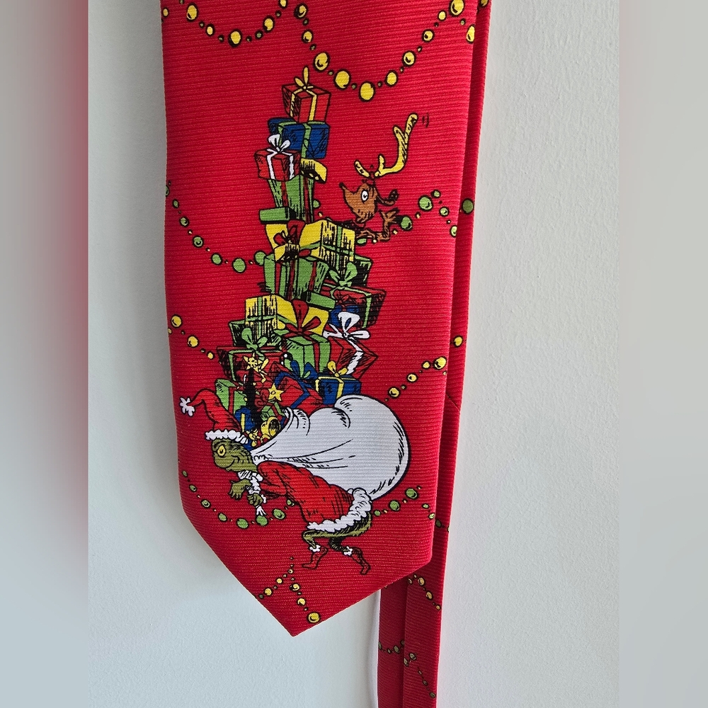 Dr. Seuss Grinch Tie